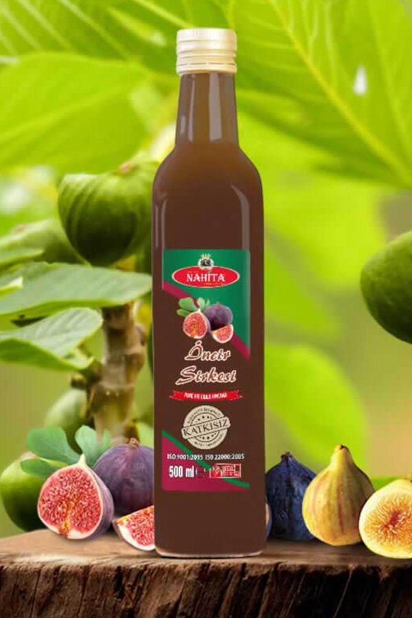 Mbb E-Ticaret İncir Sirkesi % 100 Doğal Katkısız 500 Ml - Image 1