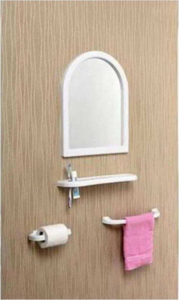 Mbb E-Ticaret Plastik Banyo Ayna Takımı Royaleks-Mrd951 - Image 1