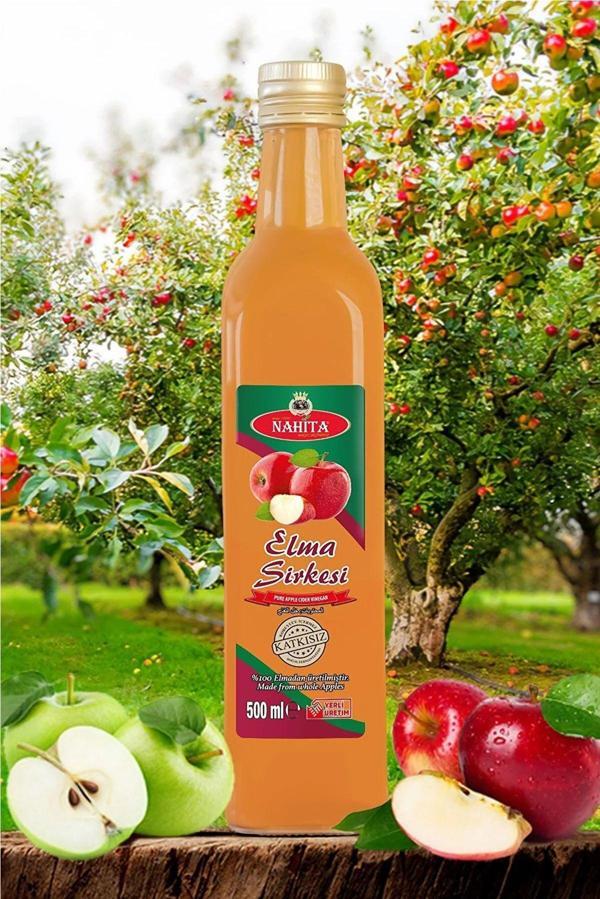 Mbb E-Ticaret Elma Sirkesi % 100 Doğal Katkısız 500 Ml - Image 1