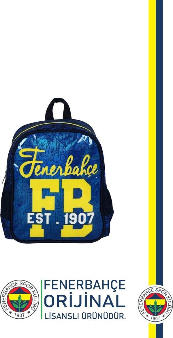 Fenerbahçe Orijinal Lisanslı Anaokulu Çantası Fb Sarı Lacivert Çanta - Image 1