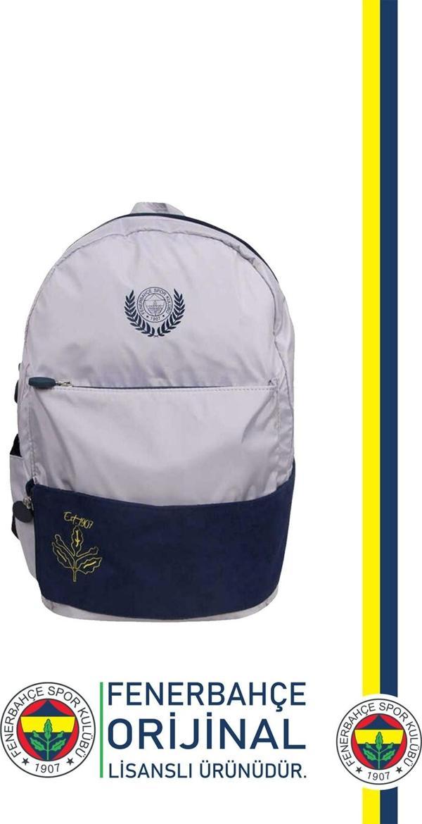 Fenerbahçe Orijinal Lisanslı Spor Sırt Çantası Paraşüt Kumaş Fb Okul Çantası - Image 1