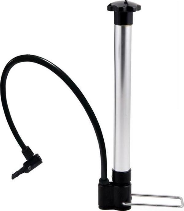 Ayaklıklı Metal Kasa Lastik Pompası Gri - Image 1
