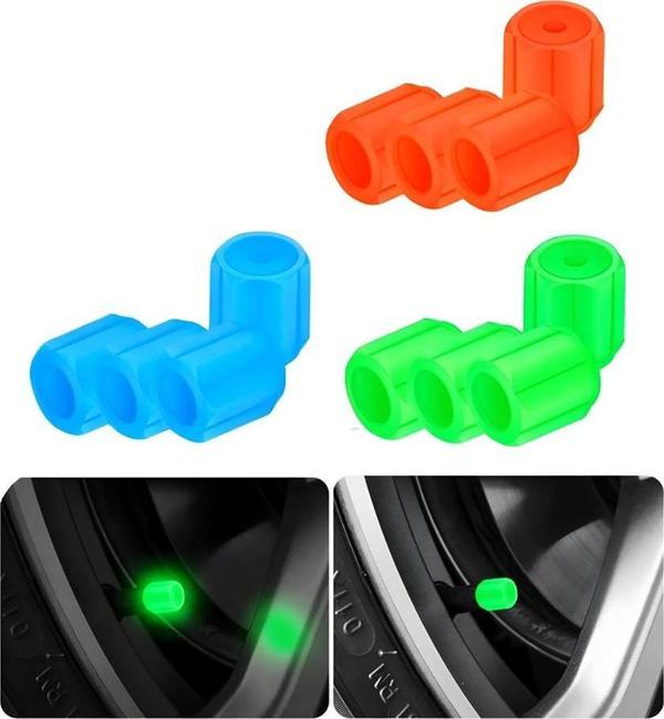 Fosforlu Sibop Kapağı 4 Lü Set Turuncu - Image 1