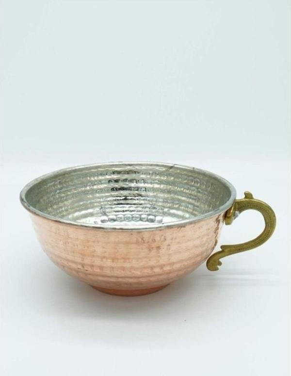 Mbb E-Ticaret Bakır Ayran Tası 12X12X6Cm - Image 1
