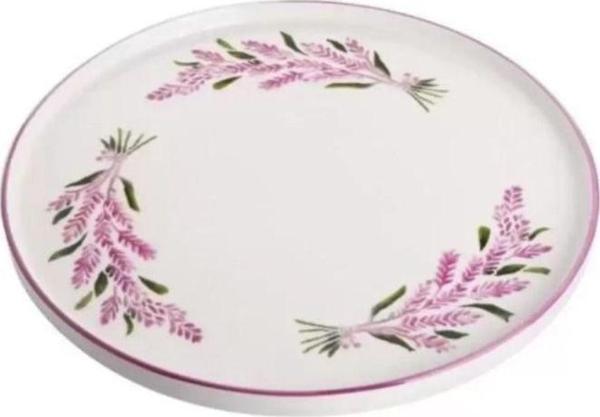 Mbb E-Ticaret Lila Lavantalı Servis Tabağı 1 Adet Royaleks-Bls2351 - Image 1