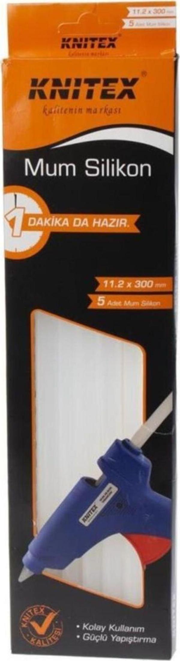 Knitex Mum Silikon Çubuk 11.2 X300 Mm 5Adet - Image 1