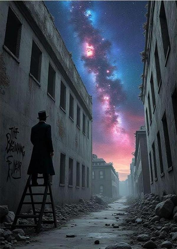 Sokak Manzarası Sanatı Desenli Mdf Tablo - Image 1