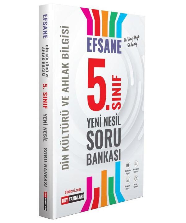 Ddy Yayınları 5.Sınıf Din Kültürü ve Ahlak Bilgisi Efsane Yeni Nesil Soru Bankası - DDY Yayınları - Image 1