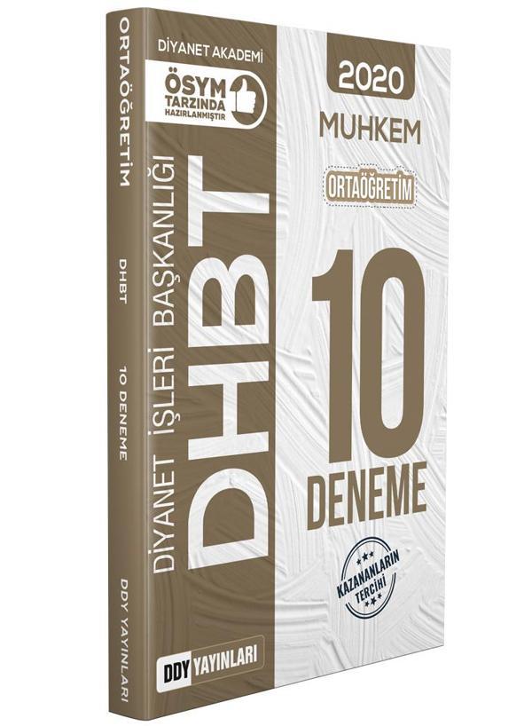 Ddy Yayınları DHBT 2 MUHKEM SERİSİ Ortaöğretim Tamamı Çözümlü 10 Deneme - Image 1