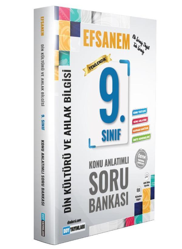 Ddy Yayınları 9.Sınıf Din Kültü ve Ahlak Bilgisi Efsane Konu Anlatımlı Soru Bankası - Image 1