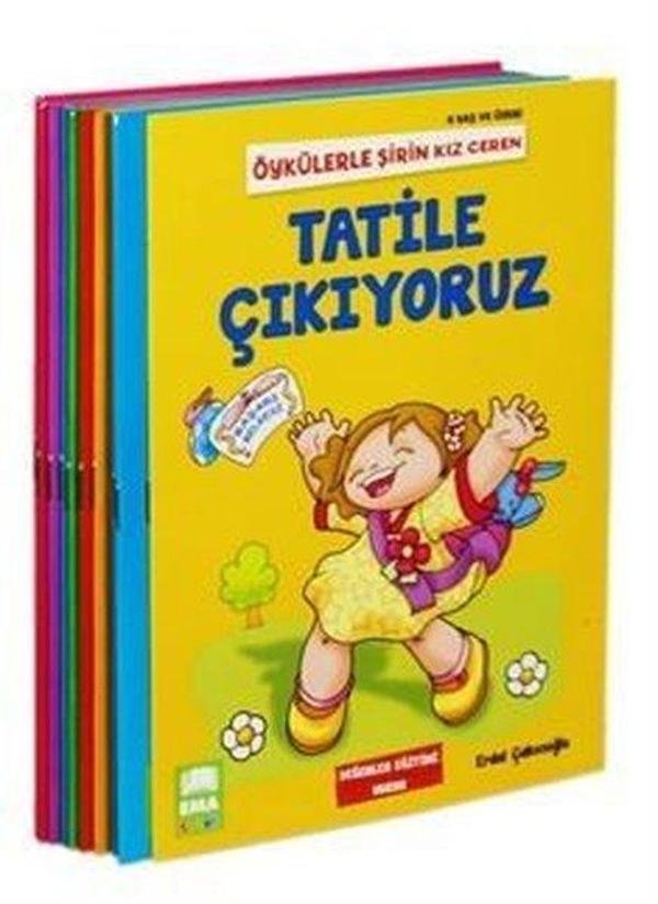 Öykülerle Şirin Kız Ceren Serisi Seti - 6 Yaş ve Üzeri Değerler Eğitimi - 10 Kitap Takım - Ema Çocuk - Image 1