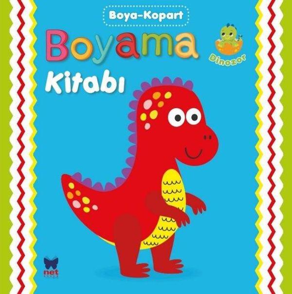 Boyama Kitabı Boya - Kopart - Dinozor - Net Çocuk Yayınları Yayınevi - Image 1