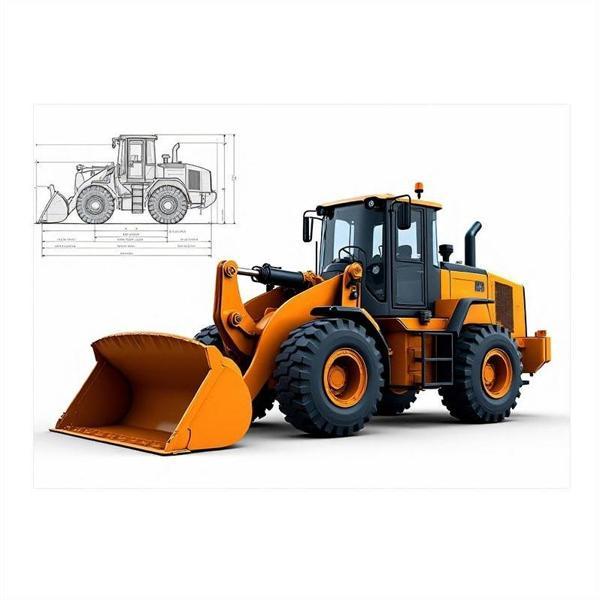 Sarı Kepçe Tasarımı Model Mdf tablo 50cmX 70cm - Image 1