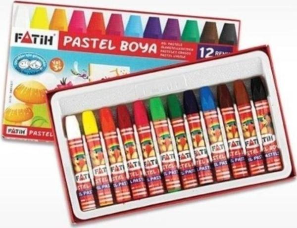 Mbb E-Ticaret Pastel Boya 12 Renk King Size Yeni - Image 1