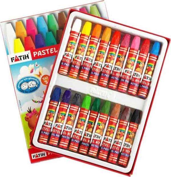  Fatih Pastel Boya 18 Renk King Size - Image 1