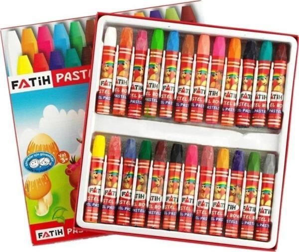  Fatih Pastel Boya 24 Renk King Size Kutulu - Image 1