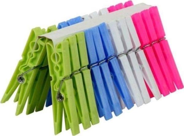 Mbb E-Ticaret Sevde Plastik 24'Lü Çamaşır Mandalı Royaleks-82626 - Image 1