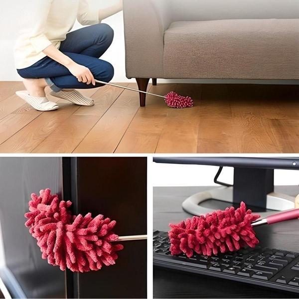 Mbb E-Ticaret Teleskopik Mikrofiber Pratik Uzayabilen Toz Alma Fırçası Aparatı - Image 1