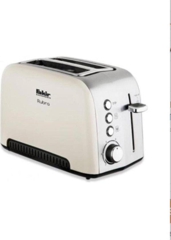 Fakir Rubra 2 Dilim Kapasiteli 980W Ekmek Kızartma - Image 1
