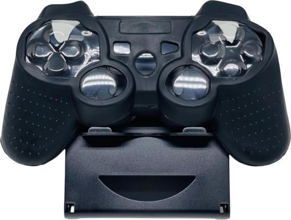 YUES Ps3 Joystick Silikon Kılıf Dualshock Koruyucu Kılıf Siyah - Image 1