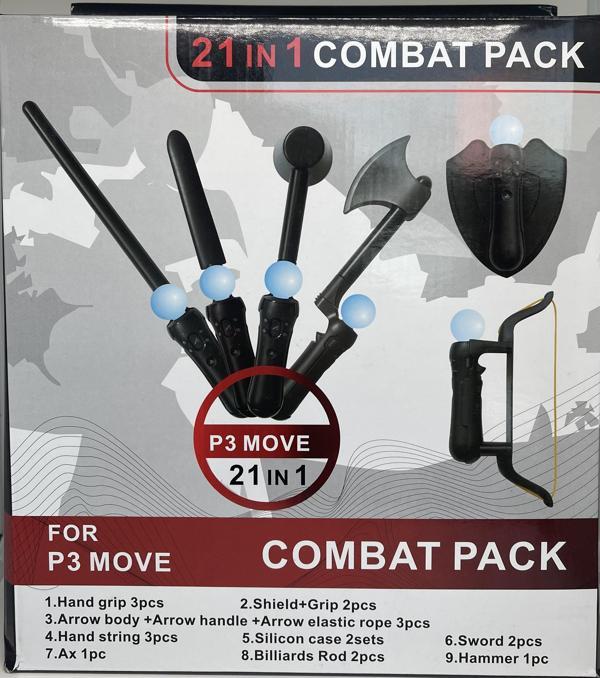 YUES Ps5 Vr Move Savaş Paketi Vr Oyun Kolu Seti 21 Parça (ps5/ps4/ps3 Uyumlu) - Image 1