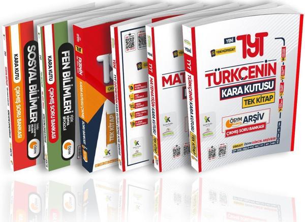 2025 TYT Kara Kutu ÖSYM Çıkmış Soru Havuzu Bankası EKO SET Konu Özetli PDF/Video Çözümlü - Karakutu Yayınları - Image 1