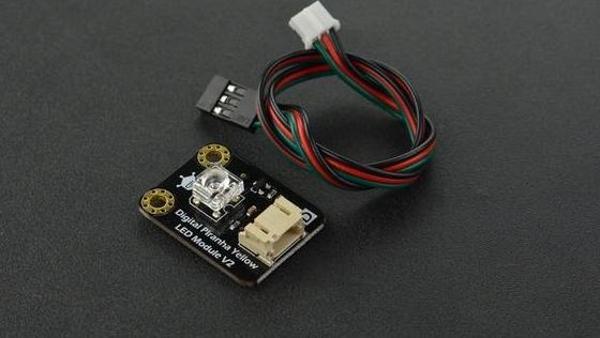 DFRobot Gravity: Digital Piranha LED Modül-Sarı - Image 1