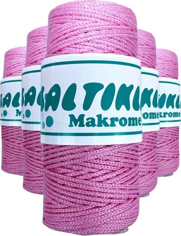 Mbb E-Ticaret 5 Adet Polyester Simli Makrome İpi Ss-1545 - Image 1