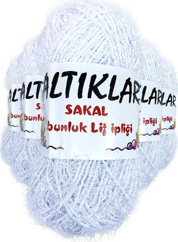 Mbb E-Ticaret 5 Adet Sakal Sabunluk Lif Ipliği Optik Beyaz - Image 1