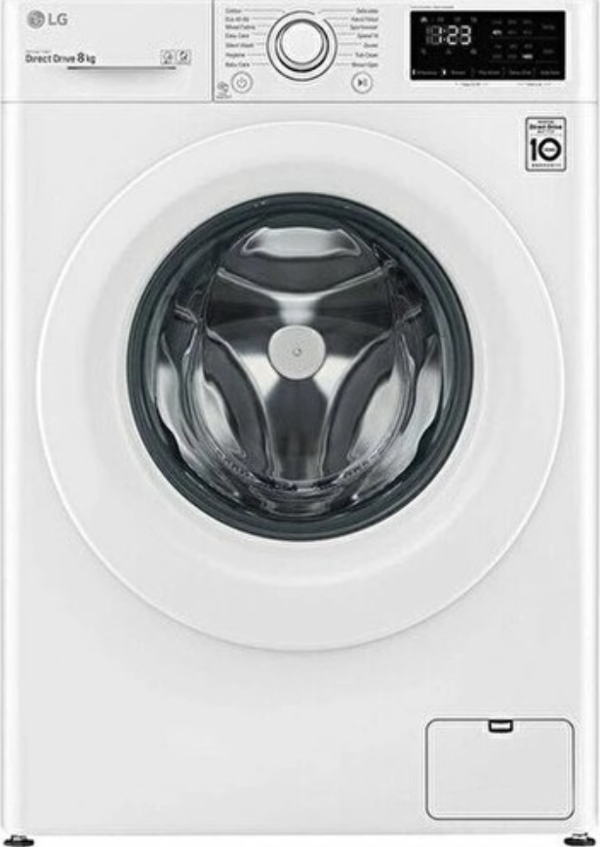 Lg F4V3Vyw3We 9 Kg 1400 Devir Beyaz Çamaşır Makinesi - Image 1