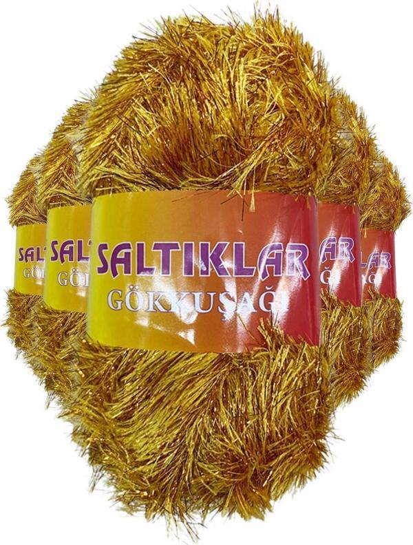 Saltıklar 5 Adet Gökkuşağı El Örgü Ipi Yünü 75 - Image 1