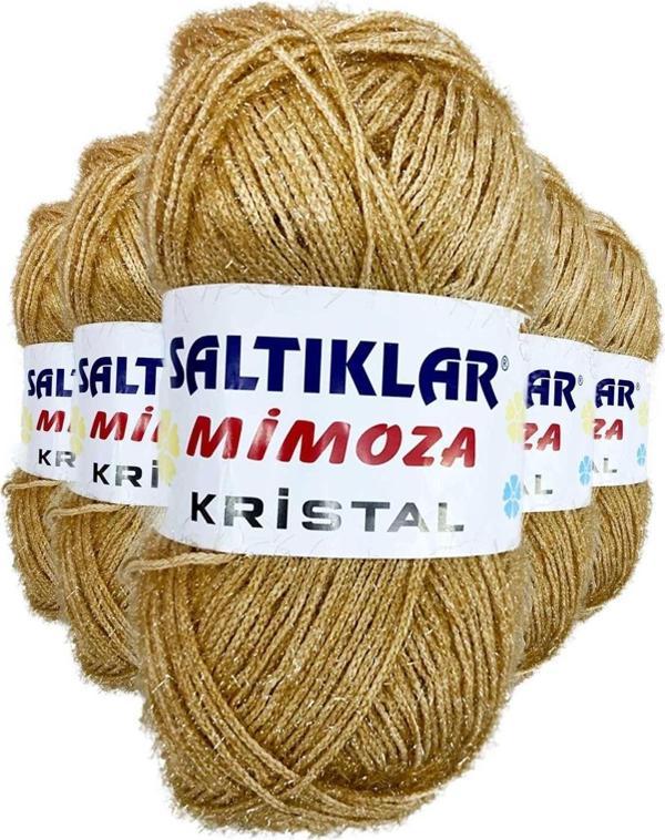 Mbb E-Ticaret 5 Adet Mimoza Kristal Işıltılı Şal Patik Yelek Ipi 100 - Image 1