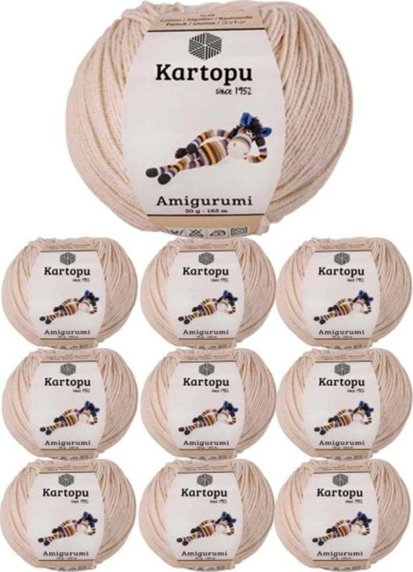 Mbb E-Ticaret 10 Adet Amigurumi El Örgü İpi 50Gr 354 - Image 1