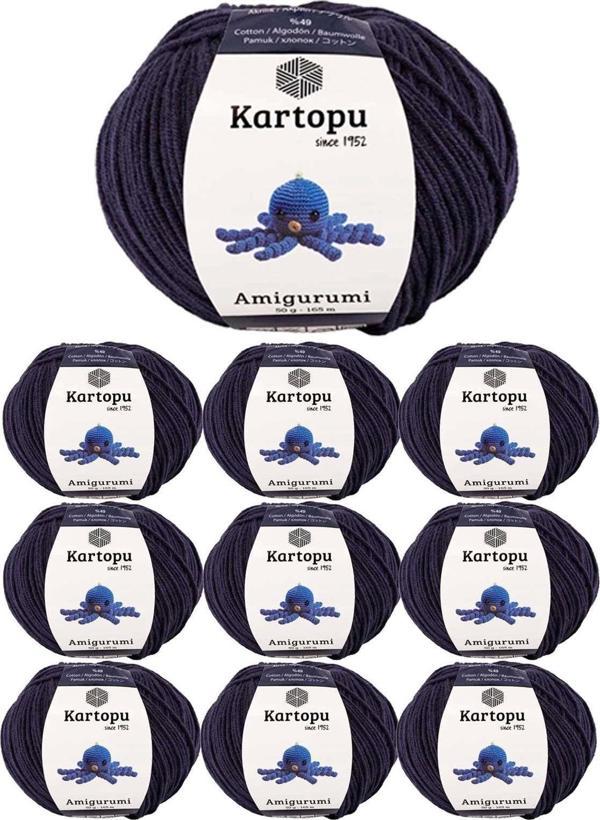 Mbb E-Ticaret 10 Adet Amigurumi El Örgü İpi 50Gr 630 - Image 1