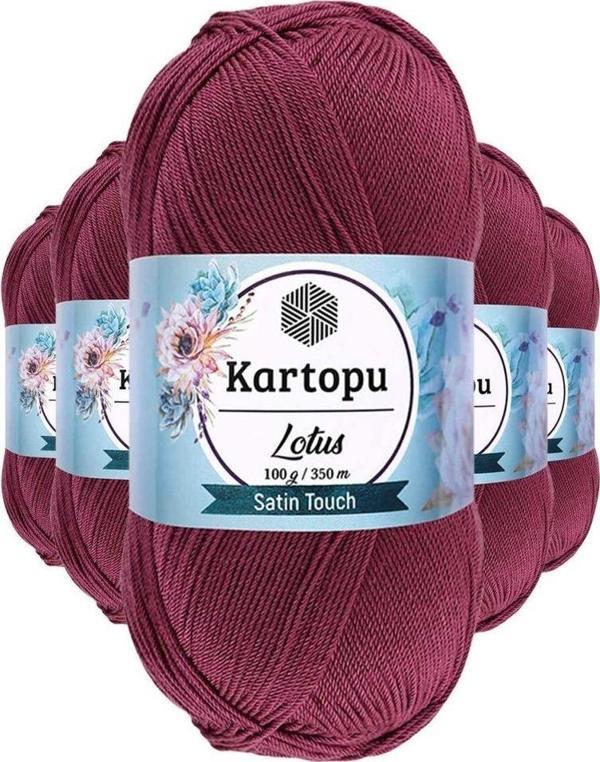 Mbb E-Ticaret 5 Adet Lotus Bikini Büstiyer Bluz Örgü İpi K756 Begonvil - Image 1