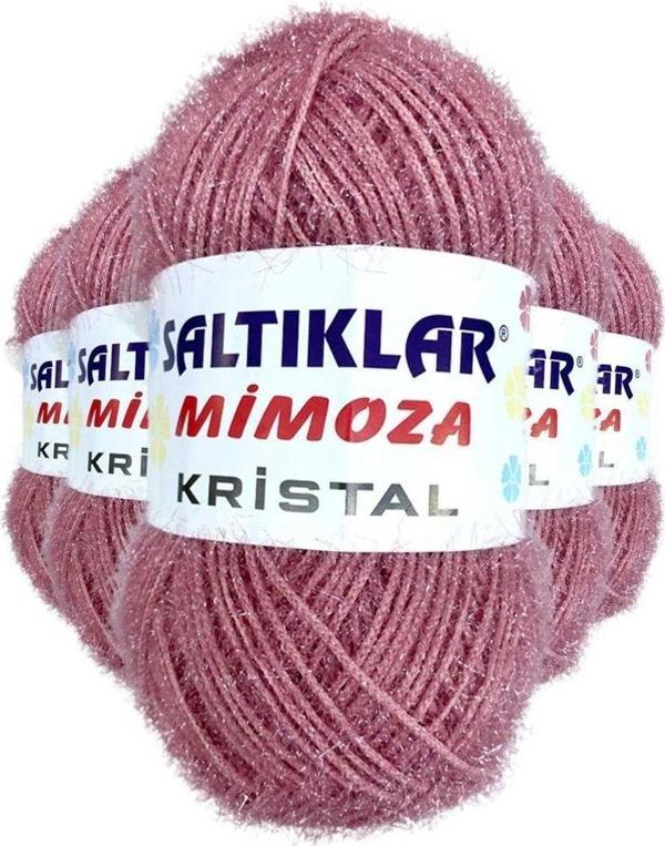 Mbb E-Ticaret 5 Adet Mimoza Kristal Işıltılı Şal Patik Yelek Ipi 28 - Image 1