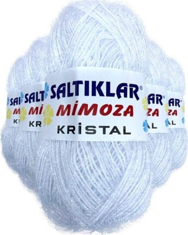 Mbb E-Ticaret 5 Adet Mimoza Kristal Işıltılı Şal Patik Yelek İpi Opt - Image 1