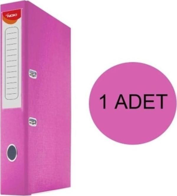Mbb E-Ticaret Noki Dar Plastik Klasör Çakmalı Pembe 1 Adet - Image 1