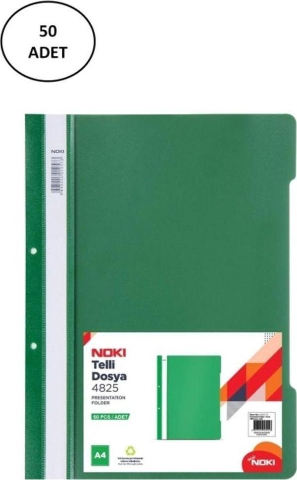 Mbb E-Ticaret Noki Eco Telli Dosya Yeşil 50 Li - Image 1
