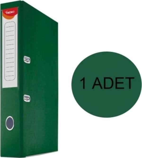 Mbb E-Ticaret Noki Geniş Plastik Klasör Çakmalı Yeşil 1 Adet - Image 1