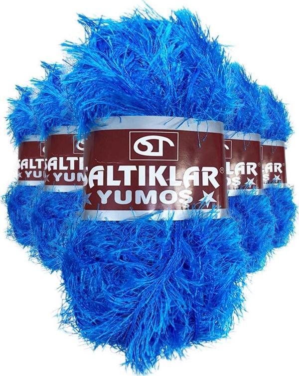 Mbb E-Ticaret 5 Adet Yumoş Sakallı El Örgü Ipi Yünü 03 - Image 1