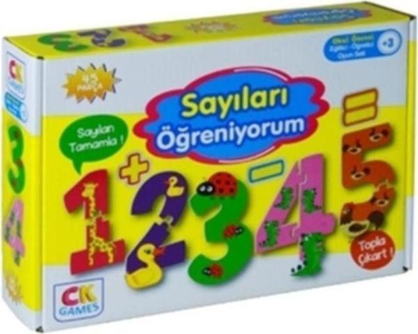 Mbb E-Ticaret Eğitici Oyun Sayıları Öğreniyorum Puzzle 45 Parça - Image 1