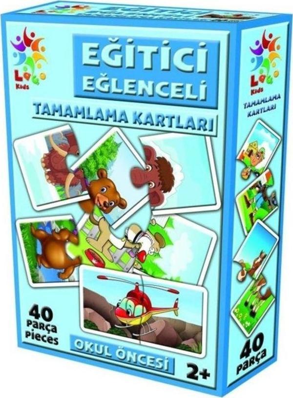 Mbb E-Ticaret Laço Eğitici Eğlenceli Tamamlama Kartları - Image 1