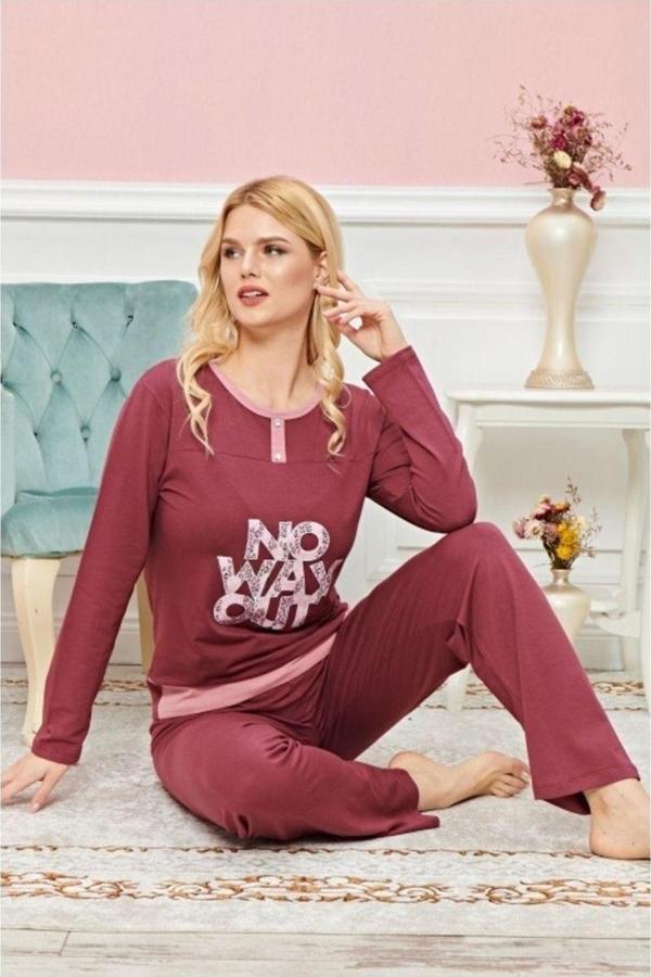 Mbb E-Ticaret Uzun Kollu Pijama Takımı Model No 7609 - Image 1