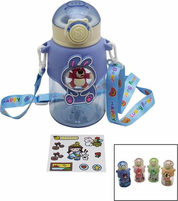 Mbb E-Ticaret Renkli Mika Kristal Suluk Matara 600Ml Royaleks-Clkn2045 - Image 1