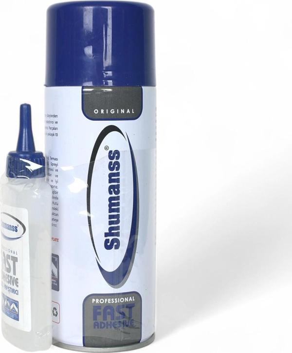 Shumanss Hızlı Yapıştırıcı Set 400 ml ve 100gr - Image 1