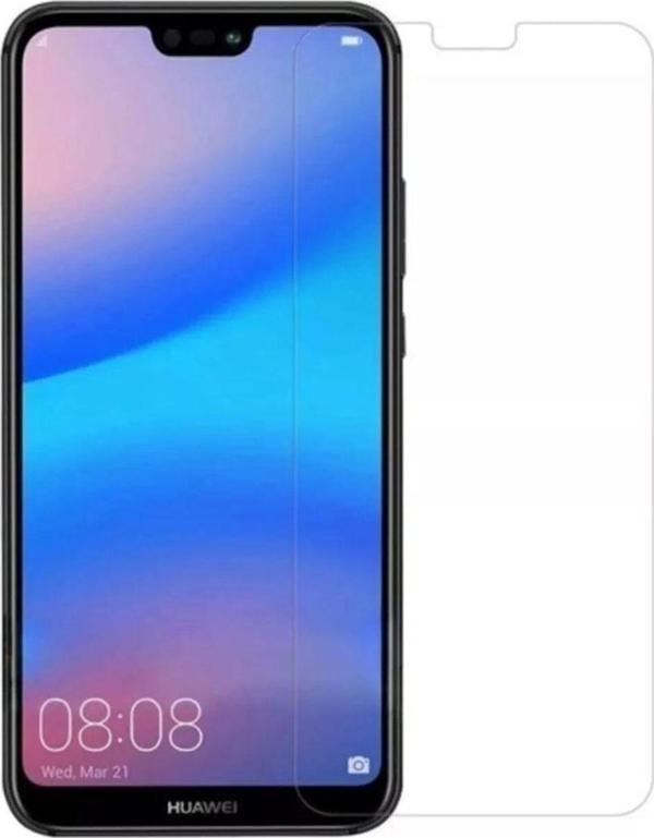 Mbb E-Ticaret Huawei P20 Lite   Ekran Koruyucu 9H Sert Temperli Kırılmaz Cam Koruma Şeffaf - Image 1
