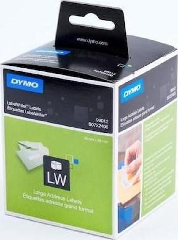 DYMO ETIKET LW GENIS ADRES 89x36 520 AD 0722400-99012 - Image 1