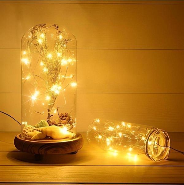 Mbb E-Ticaret Peri Led Işık 28 Ledli 3 Metre Sarı Led Şerit Aydınlatma Spot Led - Image 1