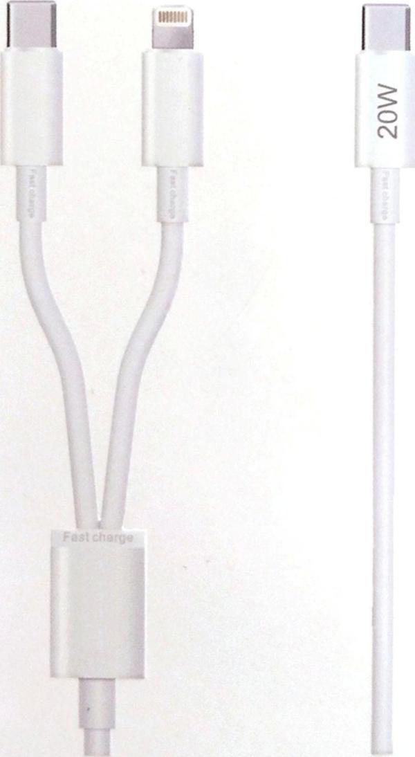 Mbb E-Ticaret Yeni Nesil Usb-C To Lightning Usb-C Hızlı Şarj Ve Data Kablosu 5.0A Hızlı Kablo 1 Metre 20W - Image 1